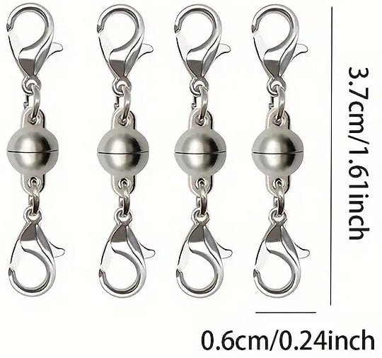 "New" 5 Pcs Strong Magnetic Jewelry Clasps Set                                20