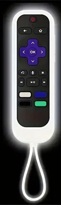 "New" Universal Luminous Silicone Remote Control Cover for Roku               14