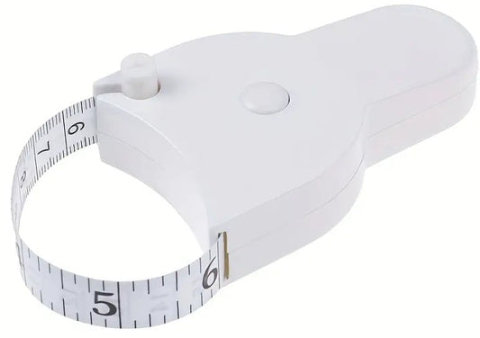 "New" Portable Fitness Telescopic Health Waist Tape Measure with Handle       17