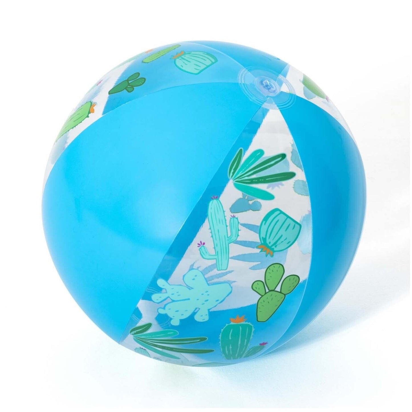 821808010097 "New" Bestway #31036E Designer Inflatable Beach Ball 51 cm, Blue