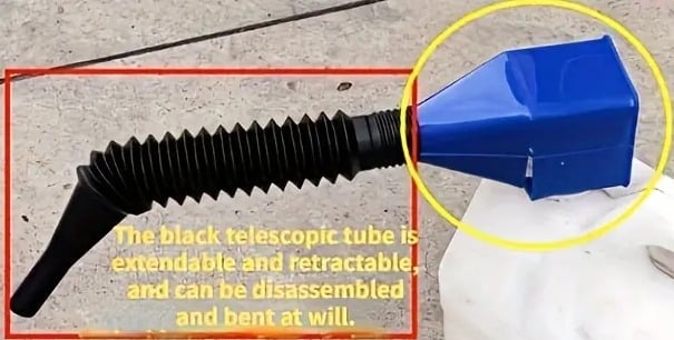 "New" Portable Refueling Funnel with Telescopic Hose         19