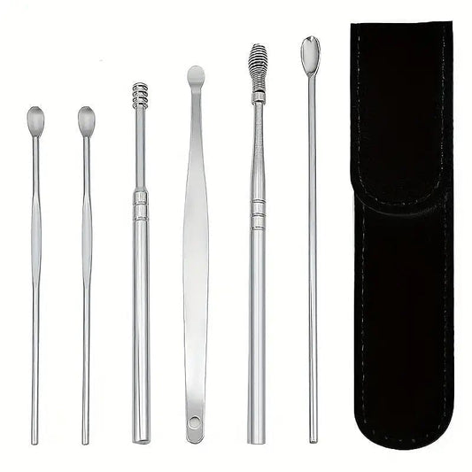 "New" Complete Ear Cleaning Kit - Stainless Steel Tools                       14