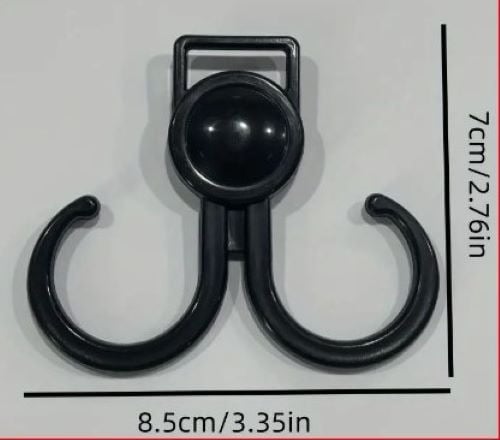 "New" Strong Load-Bearing Rotatable Hanging Dual-Hook for Bikes               14