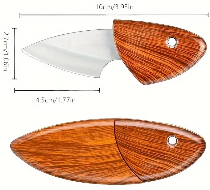 "New" Creative Pocket Mini Kitchen Paring Fruit Knife